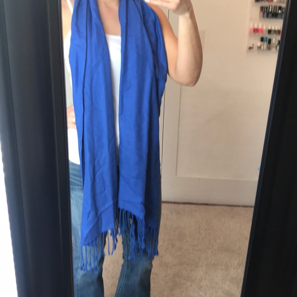 Blue Scarf